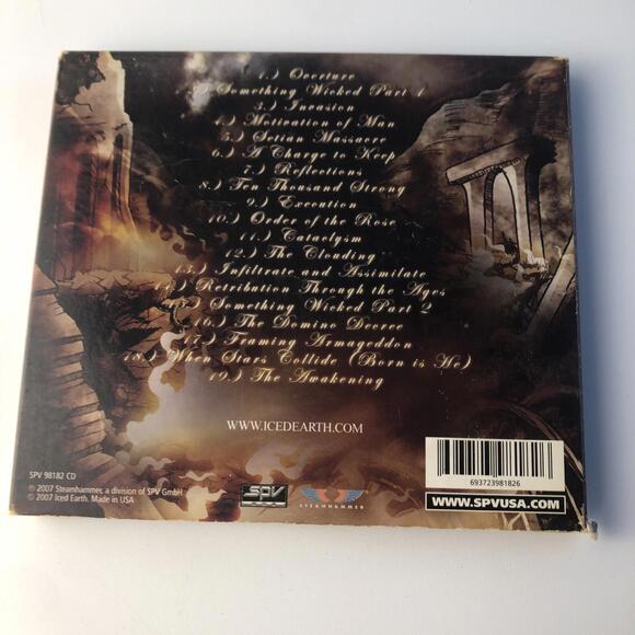 ICED EARTH - Framing Armageddon : Something Wicked Pt.1 - CD - 2007 - Picture 6 of 6